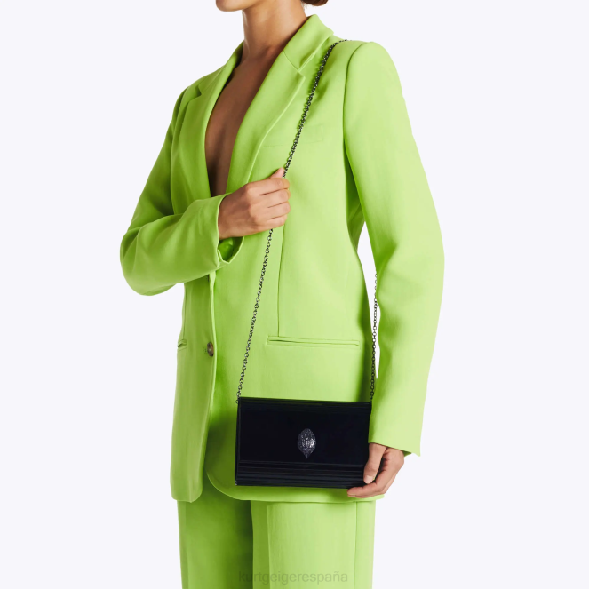 Kurt Geiger mujer bolso de mano london party eagle empapado 2LPR263 | bolsas negro